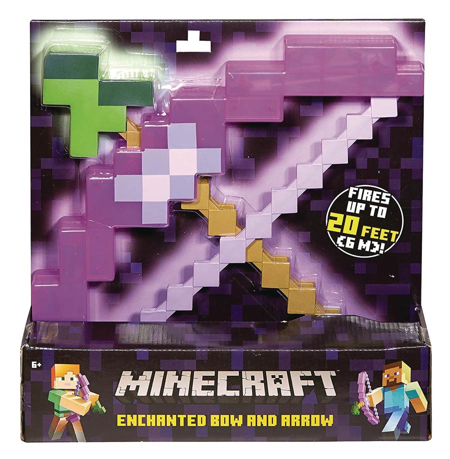 Minecraft Enchanted Bow & Arrow Case