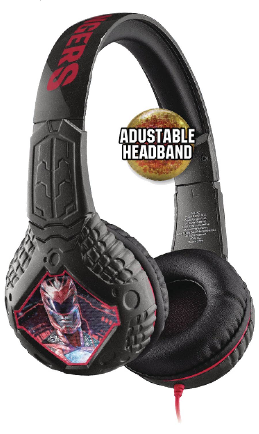 Power Rangers Movie Lenticular Over The Ear Headphones