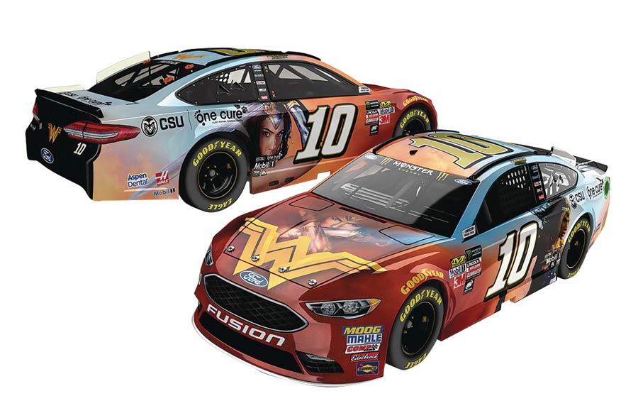 Wonder Woman Movie Danica Patrick Stock Car 1/24 Scale Die-Cast