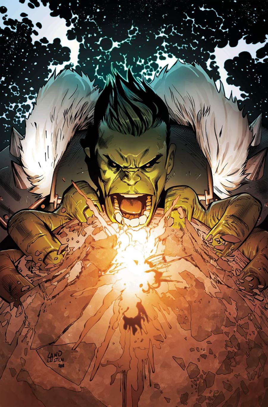 Marvel Legacy Incredible Hulk By Greg Land Poster