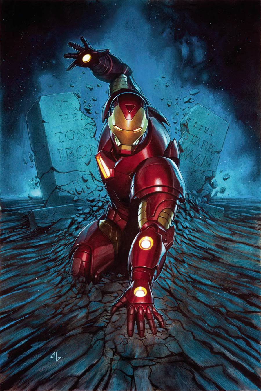 Marvel Legacy Invincible Iron Man By Adi Granov Poster