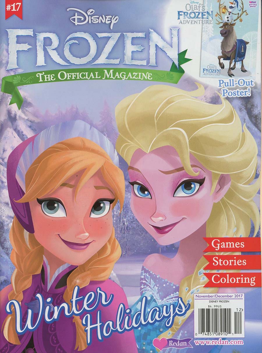 Disney Frozen The Official Magazine #17 November / December 2017