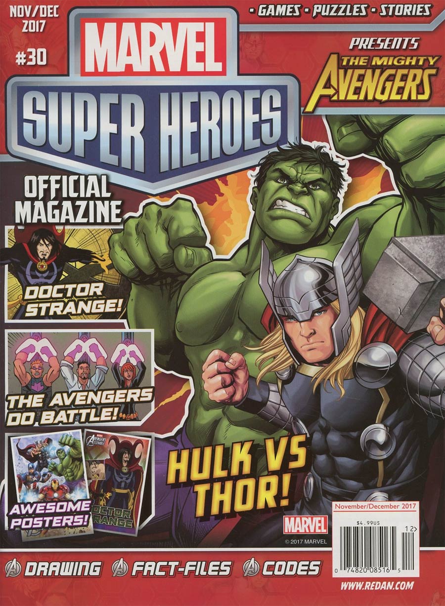 Marvel Super-Heroes Magazine #30 November / December 2017