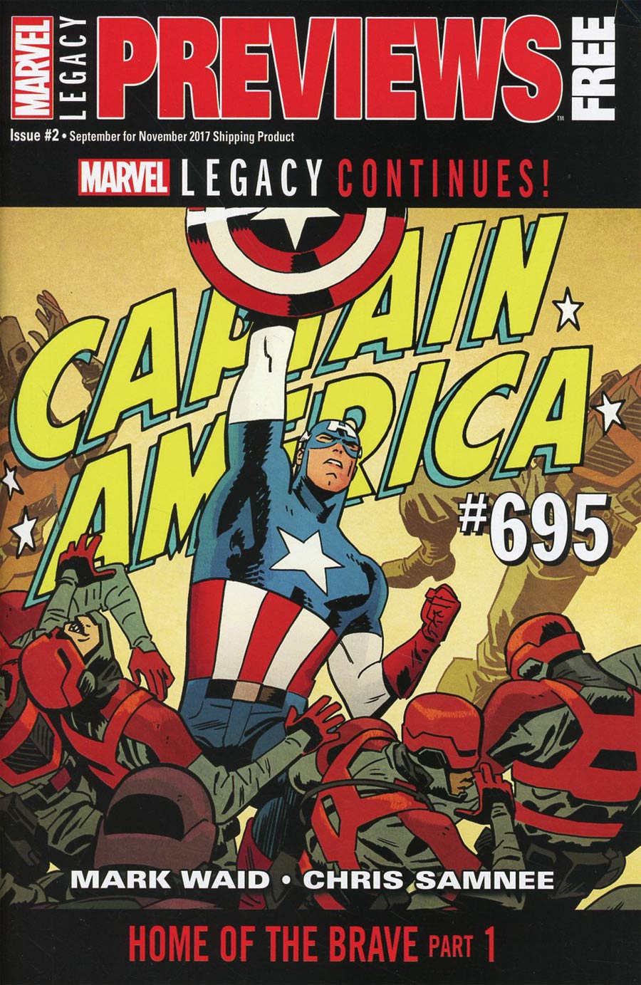 Marvel Previews Vol 4 #2 September 2017 - FREE -