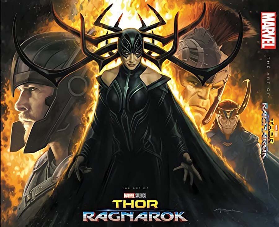 Marvels Thor Ragnarok Art Of The Movie HC Slipcase