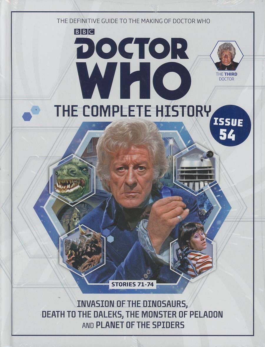 Doctor Who Complete History Vol 54 3rd Doctor Stories Stories 71-74 HC