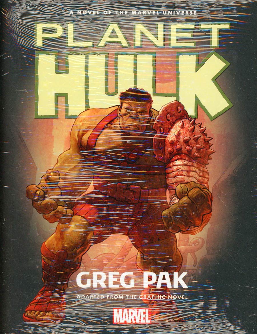 Planet Hulk Prose Novel HC