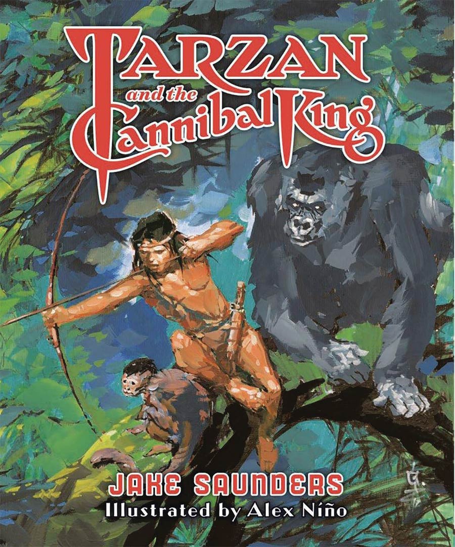 Tarzan And The Cannibal King HC Deluxe Signed Edition