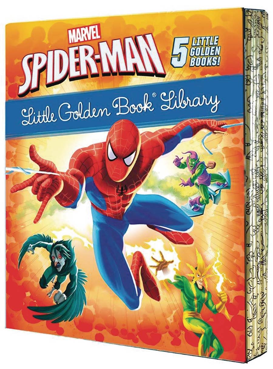 Marvel Spider-Man Little Golden Book Library HC