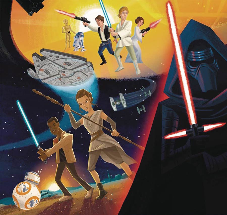Star Wars Big Golden Book Of Jedi & Sith HC