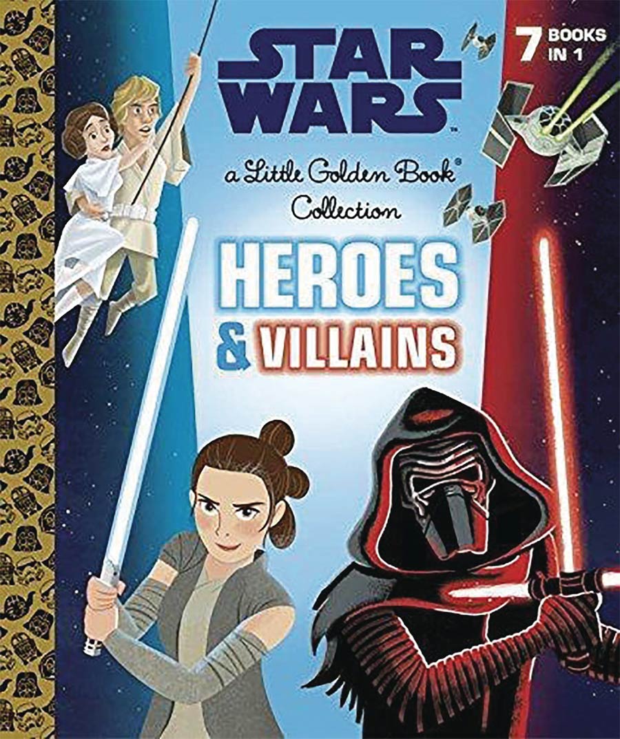 Star Wars Little Golden Book Collection Heroes And Villains HC