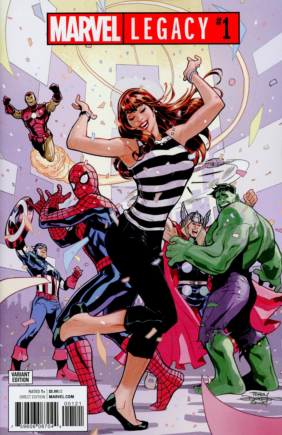 Marvel Legacy #1 Cover D Variant Terry Dodson Party Cover