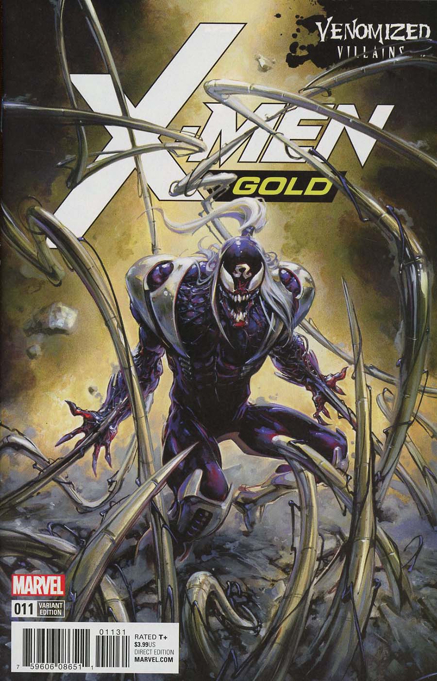 X-Men Gold #11 Cover B Variant Clayton Crain Venomized Omega Red Cover