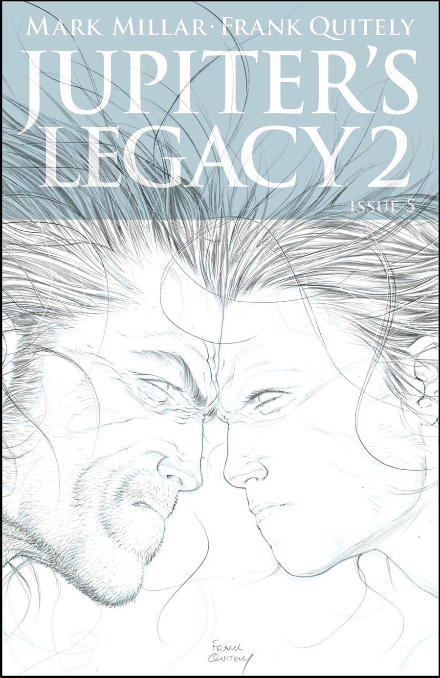 Jupiters Legacy Vol 2 #5 Cover B Incentive Frank Quitely Sketch Cover