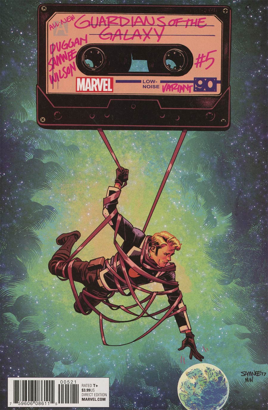 All-New Guardians Of The Galaxy #5 Cover B Incentive Chris Samnee Variant Cover