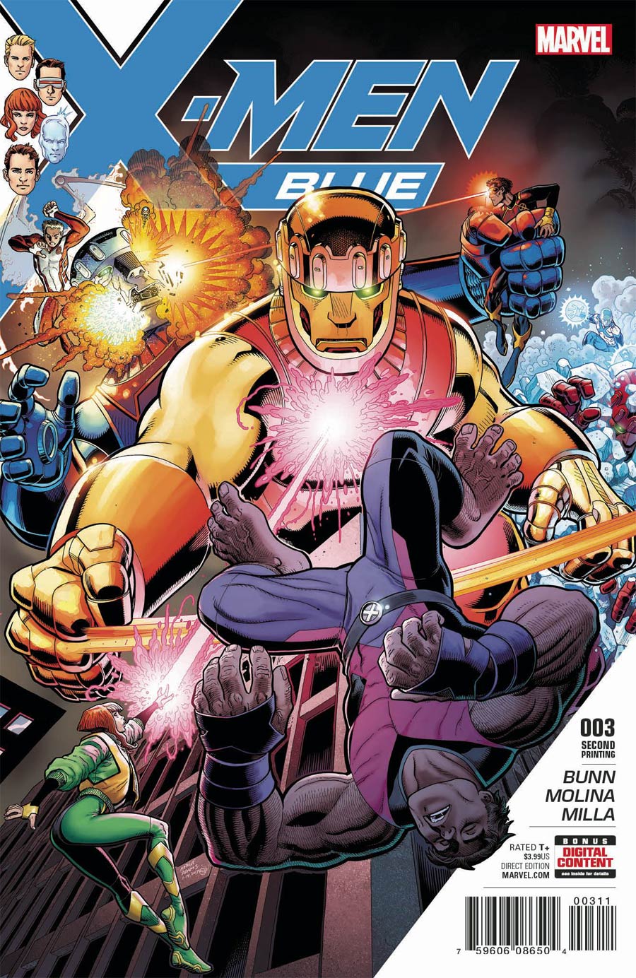X-Men Blue #3 Cover C 2nd Ptg Arthur Adams Variant Cover