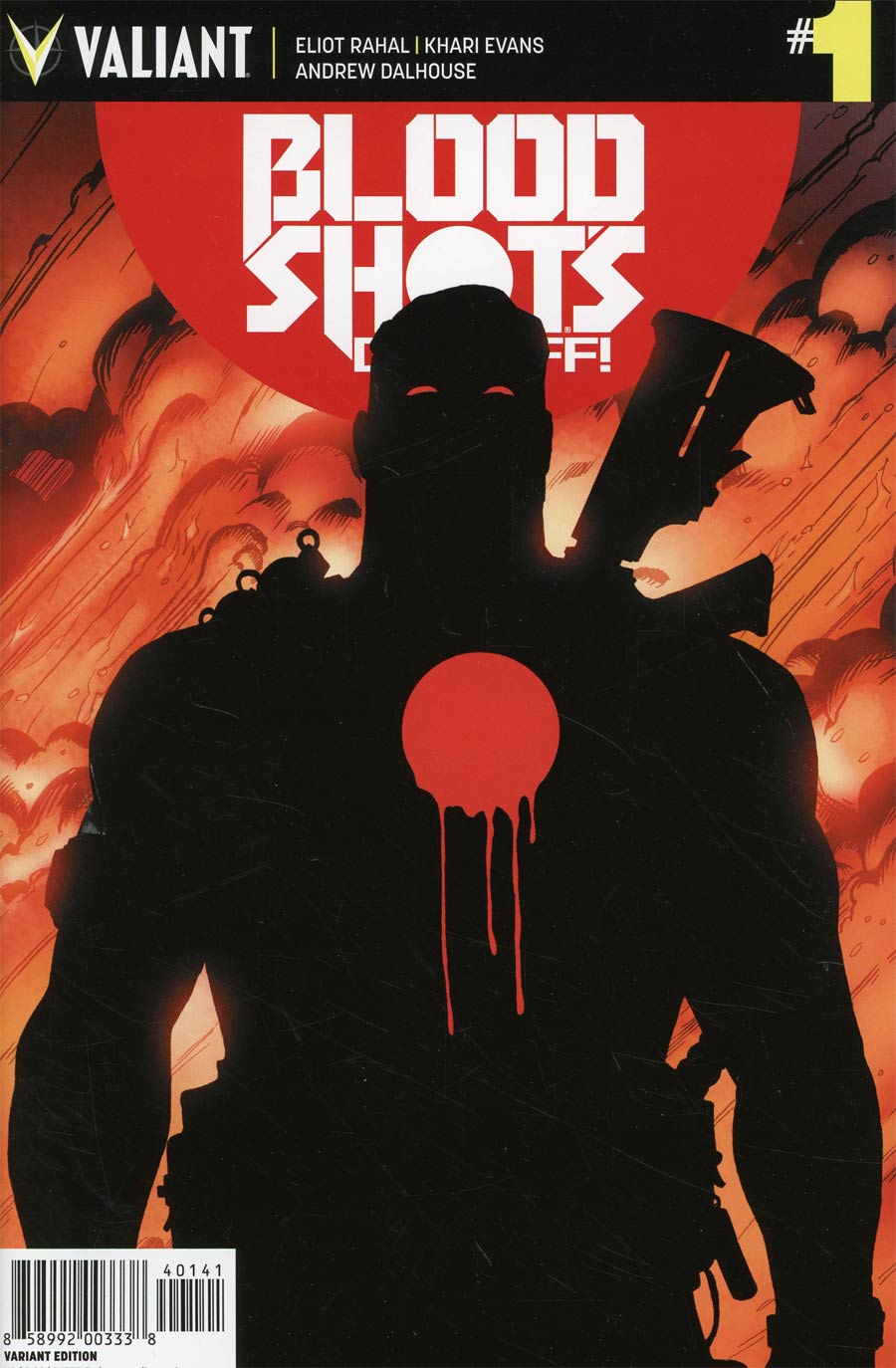 Bloodshots Day Off #1 Cover D Incentive Ben Tiesma Variant Cover