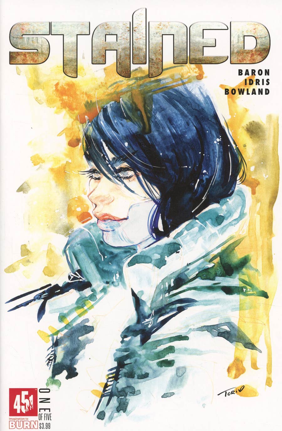 Stained #1 Cover D 2nd Ptg Victoria Gedvillas Cover