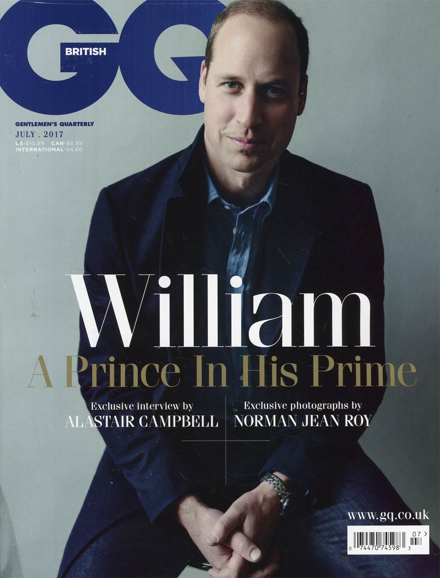 GQ UK July 2017