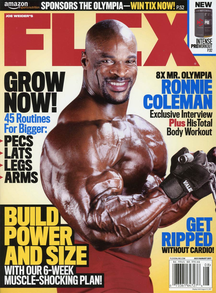 Flex Magazine vol 34 #7 July / August 2017