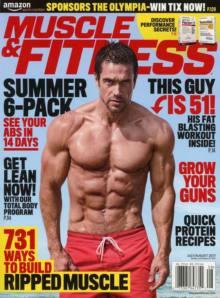 Muscle & Fitness Magazine Vol 78 #7 July / August 2017