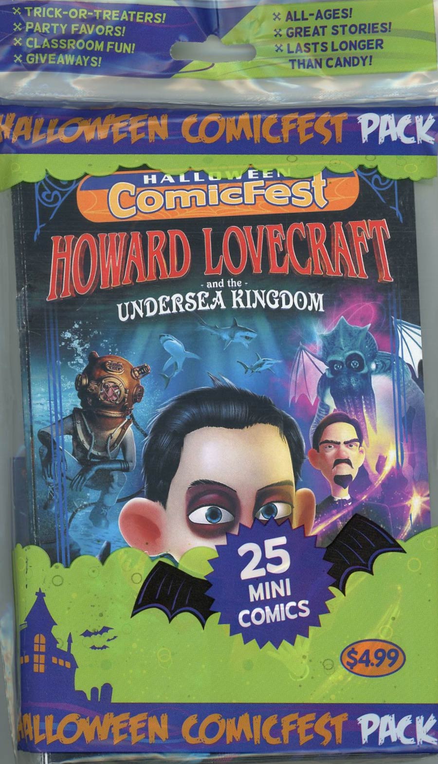 HCF 2017 Howard Lovecraft And The Undersea Kingdom Mini Comic Polypack (25-Copy Bundle)