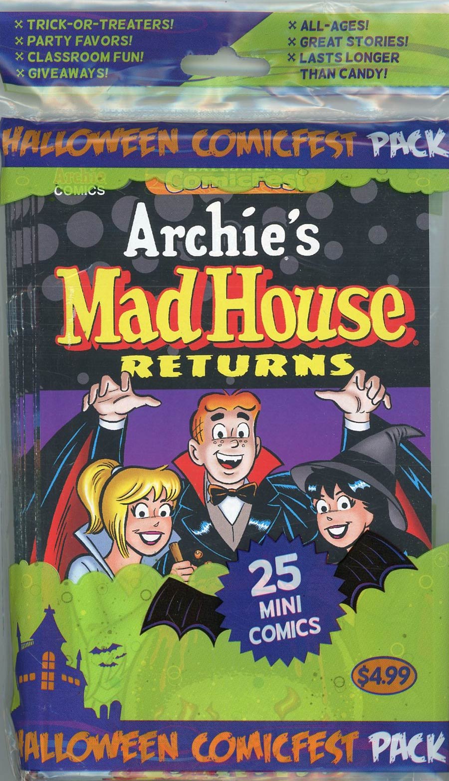 HCF 2017 Archies Madhouse Returns Mini Comic Polypack (25-Copy Bundle)