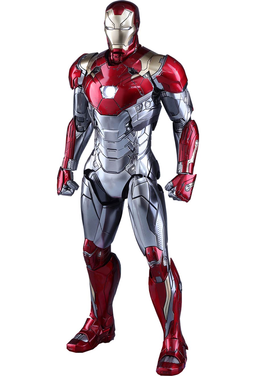 Spider-Man Homecoming Iron Man Mark XLVII Movie Masterpiece Die-Cast 12.5-Inch Action Figure