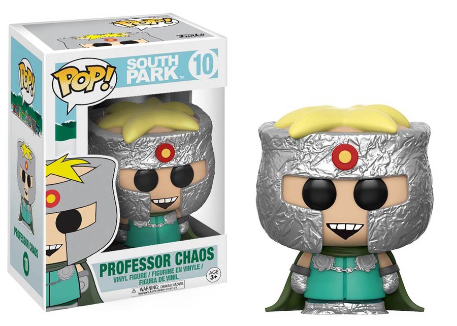 POP South Park 10 Professor Chaos Vinyl Figure