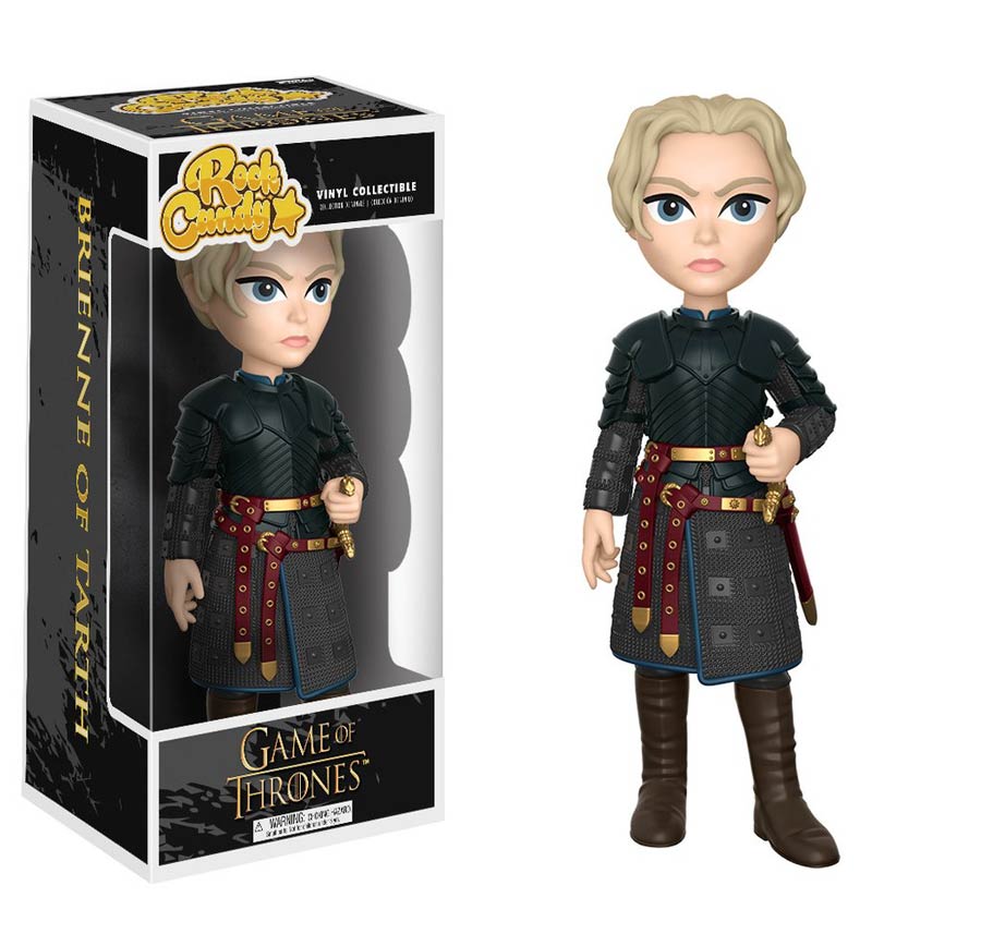 Rock Candy Game Of Thrones Brienne Of Tarth Vinyl Figure