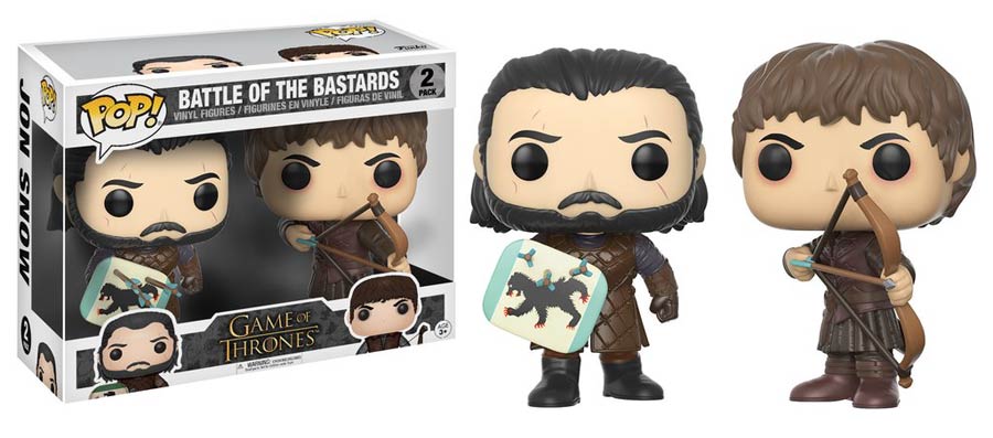 POP Television Game Of Thrones Battle Of The Bastards 2-Pack Vinyl Figure
