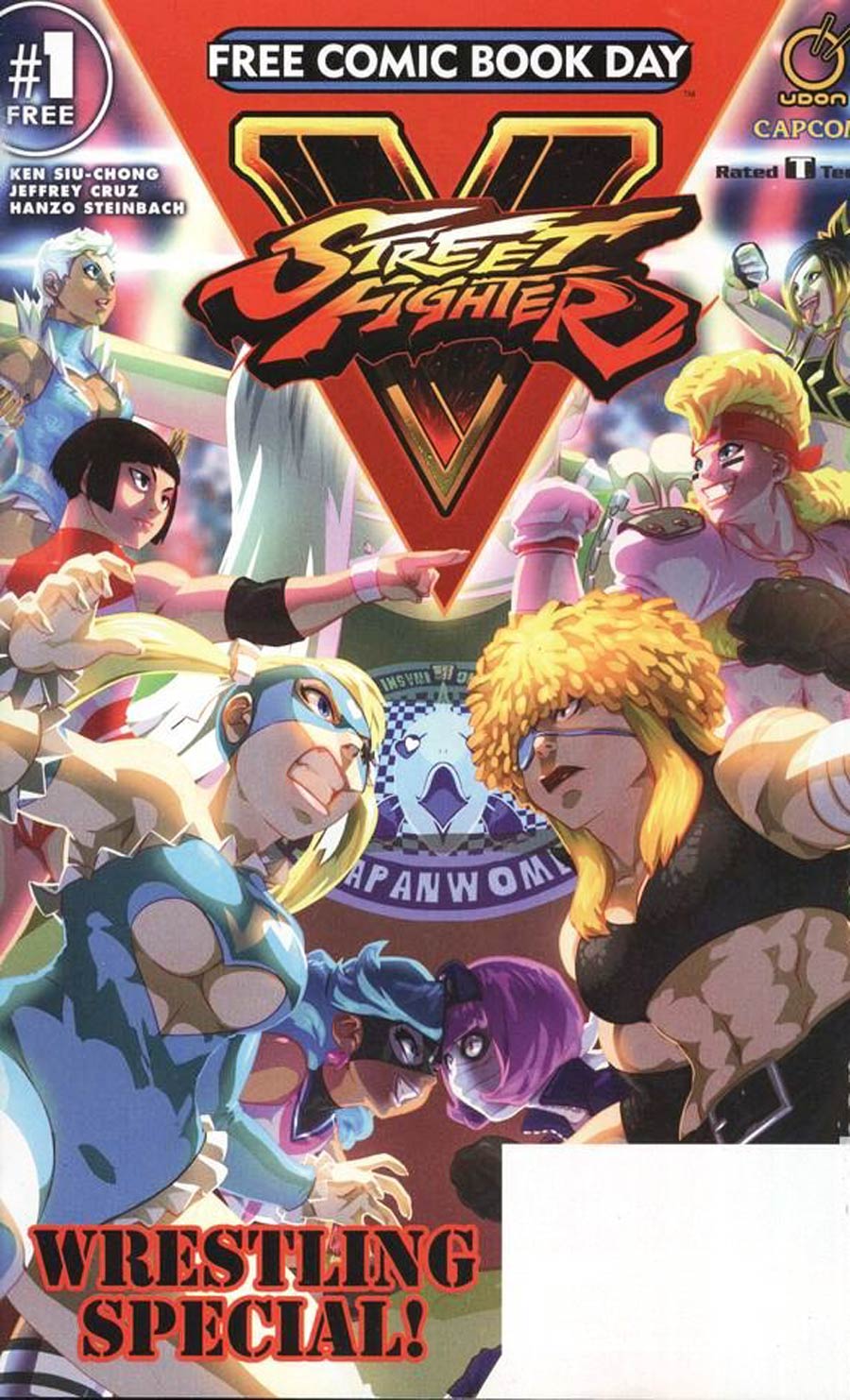 Street Fighter V Wrestling Special FCBD 2017