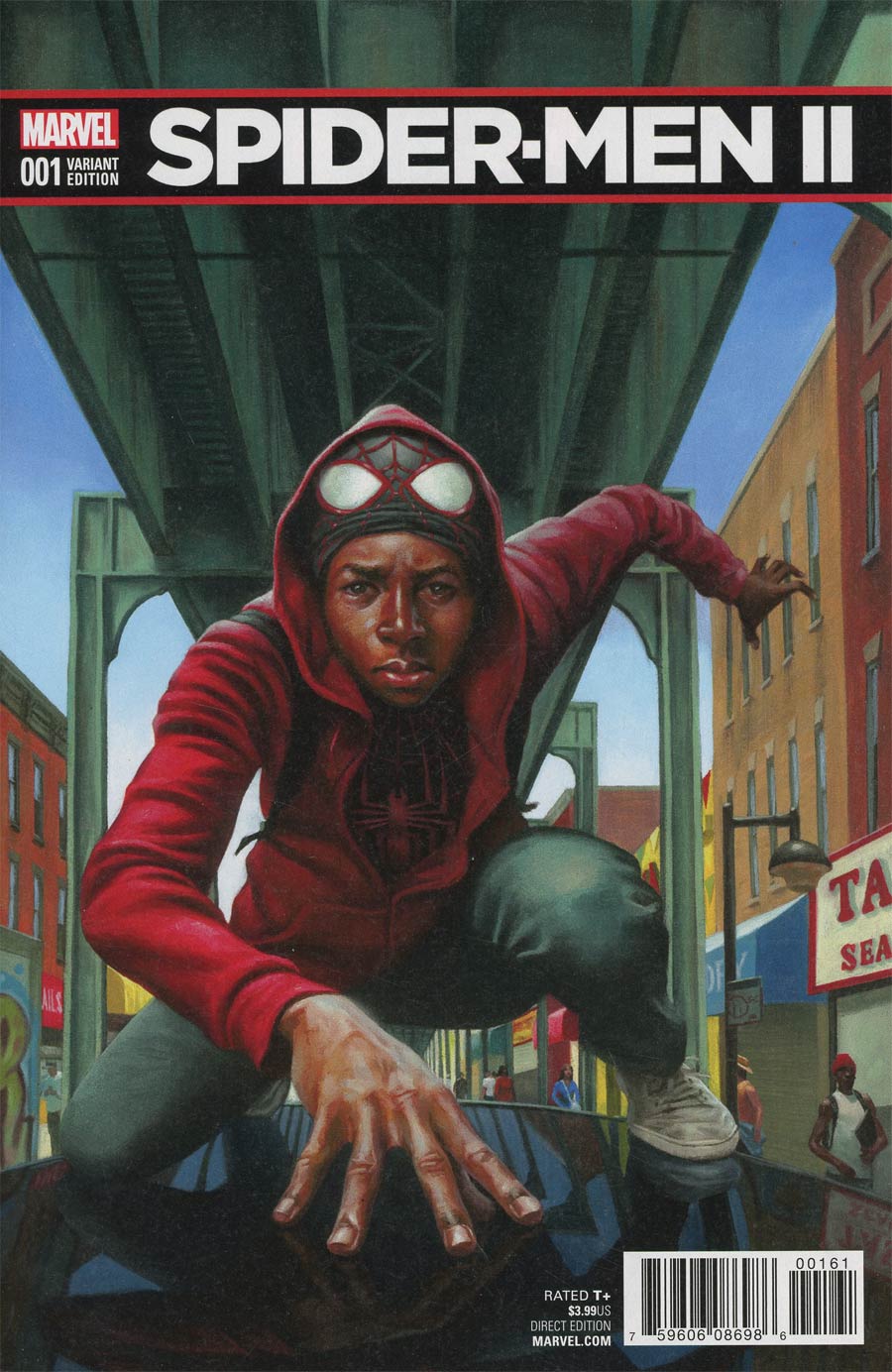 Spider-Men II #1 Cover D Incentive Kadir Nelson Variant Cover