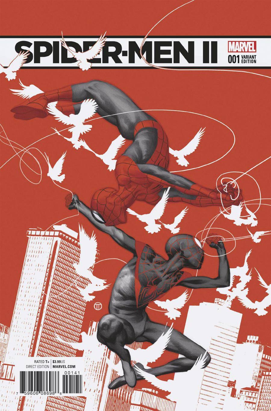 Spider-Men II #1 Cover F Incentive Julian Totino Tedesco Variant Cover