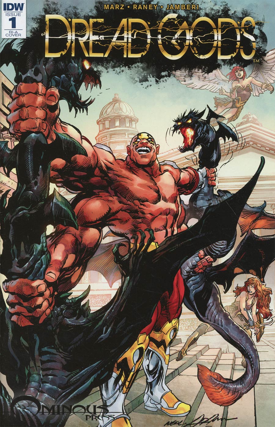 Dread Gods #1 Cover D Incentive Neal Adams Variant Cover