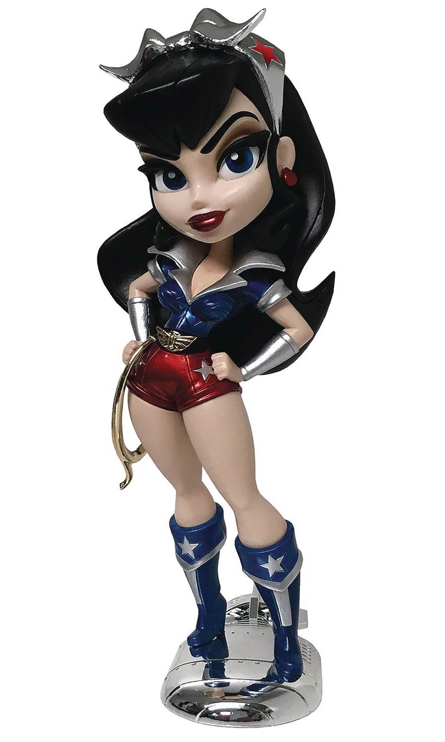 DC Bombshells Wonder Woman Vinyl Figure Platinum Edition