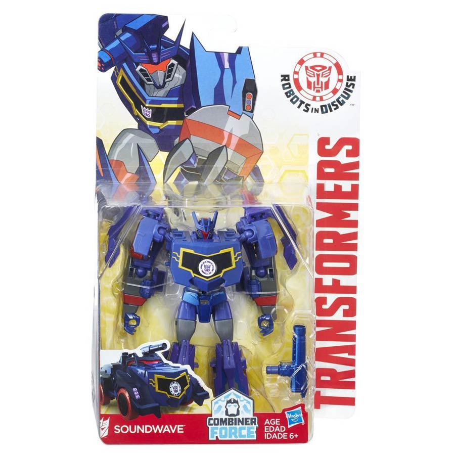 Transformers Robots In Disguise Warriors Action Figure Assortment 201701 - Soundwave