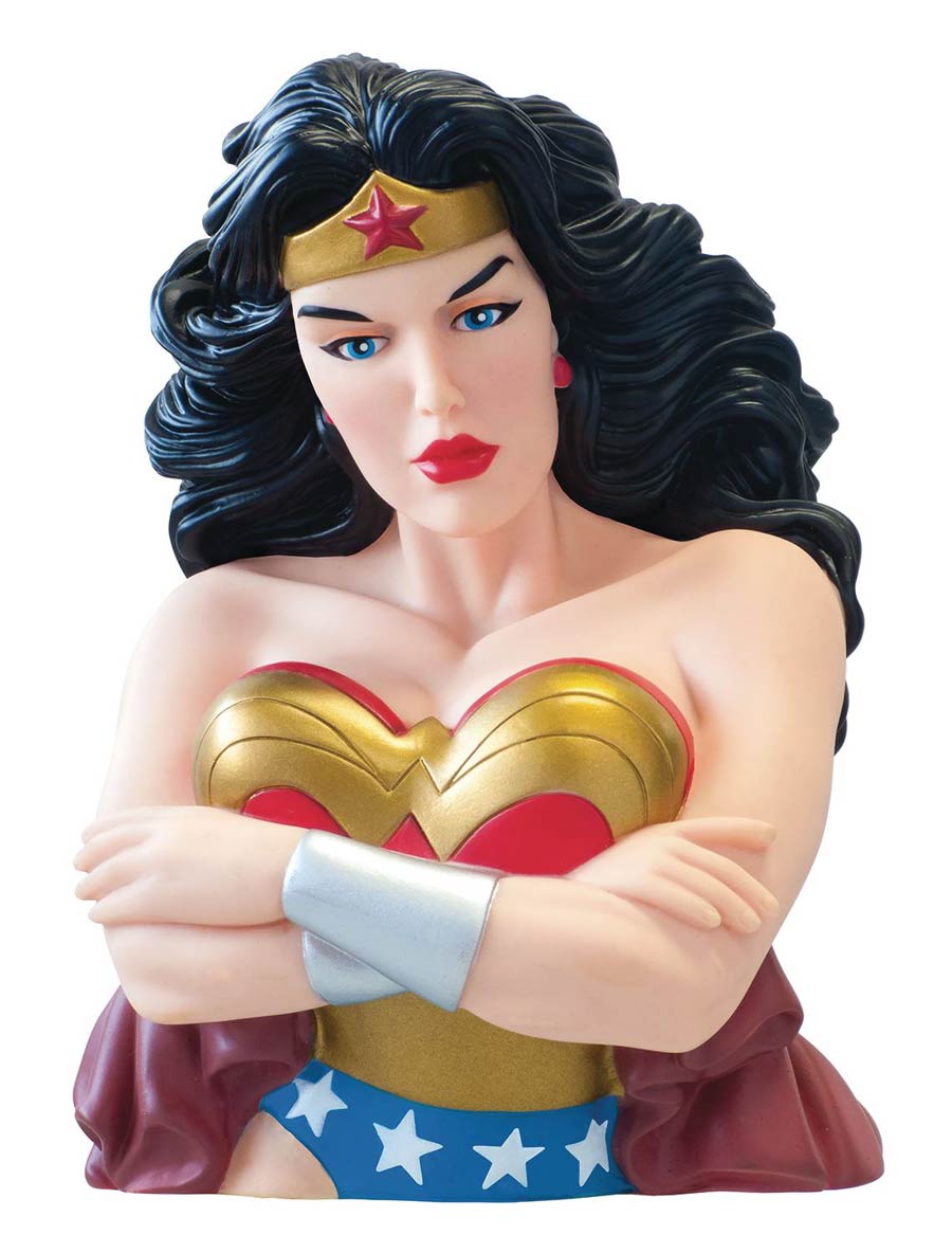 Wonder Woman Classic Bust Bank