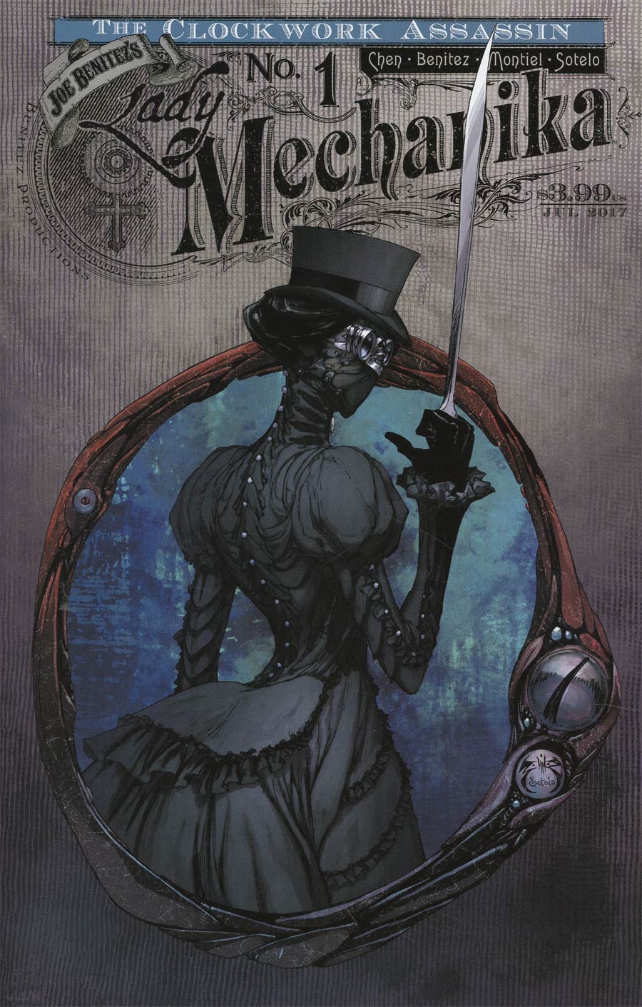 Lady Mechanika Clockwork Assassin #1 Cover B Regular Joe Benitez & Peter Steigerwald Cover