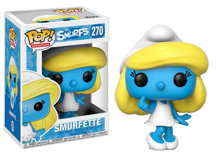 POP Animation 270 Smurfs Smurfette Vinyl Figure