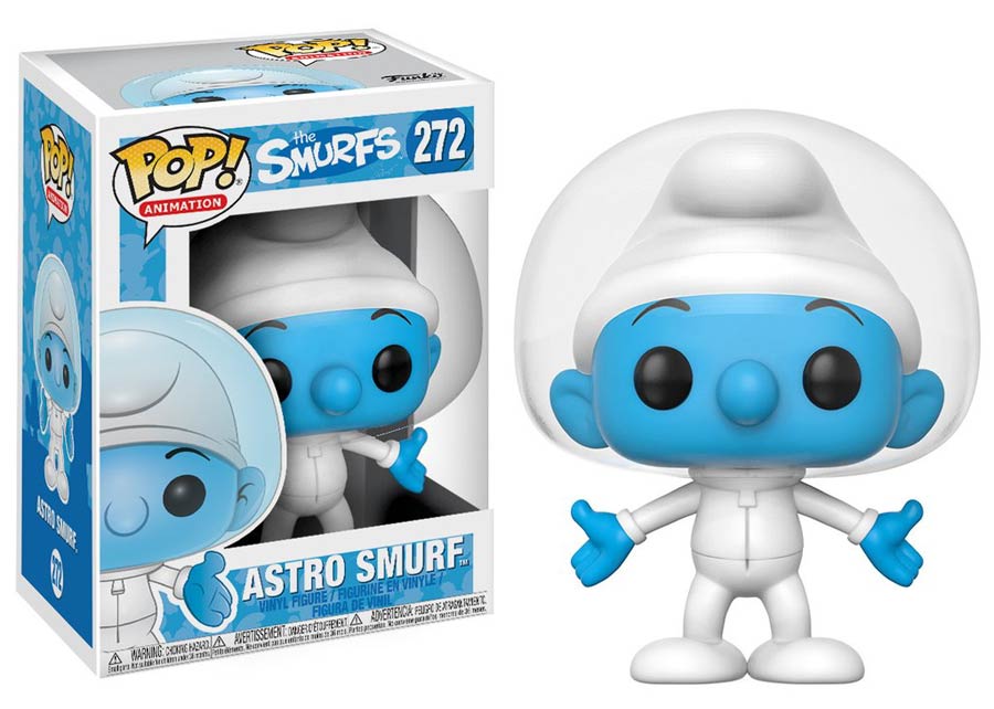 POP Animation 272 Smurfs Astro Smurf Vinyl Figure