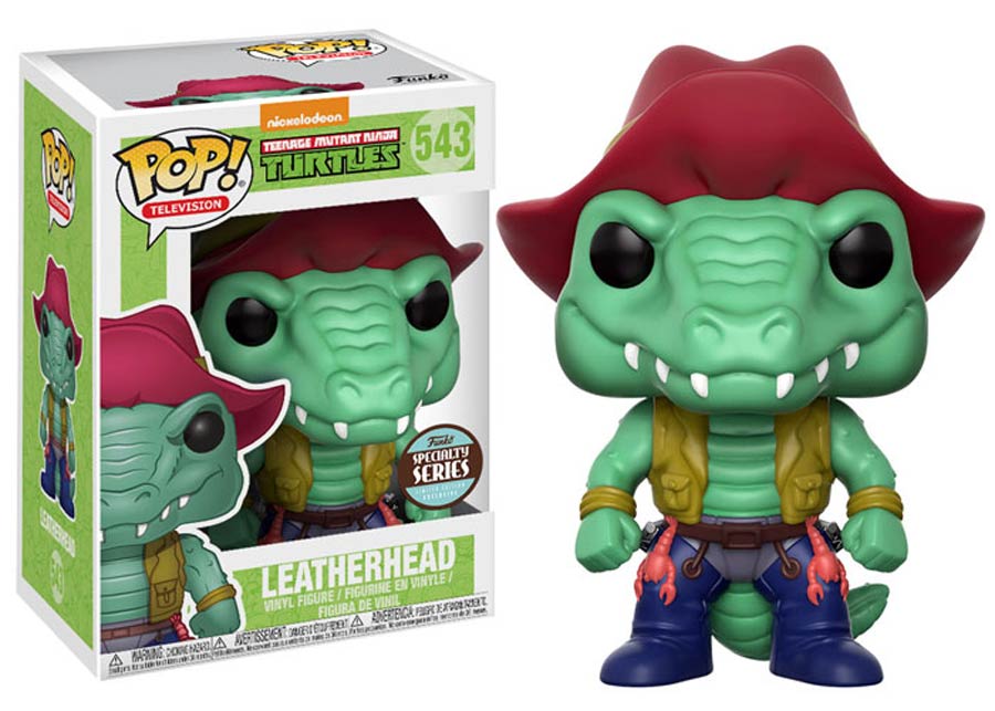 POP Television 543 Teenage Mutant Ninja Turtle Leatherhead Vinyl Figure