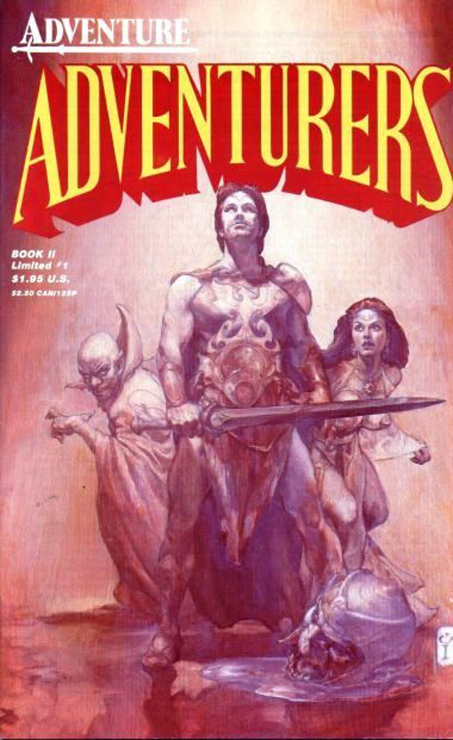 Adventurers Book II #1 Cover B
