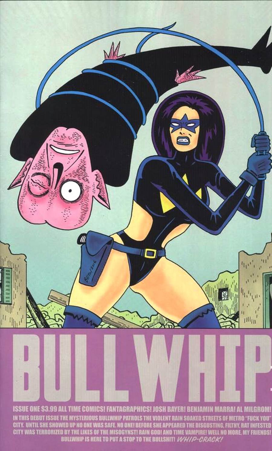 All Time Comics Bullwhip #1 Cover C