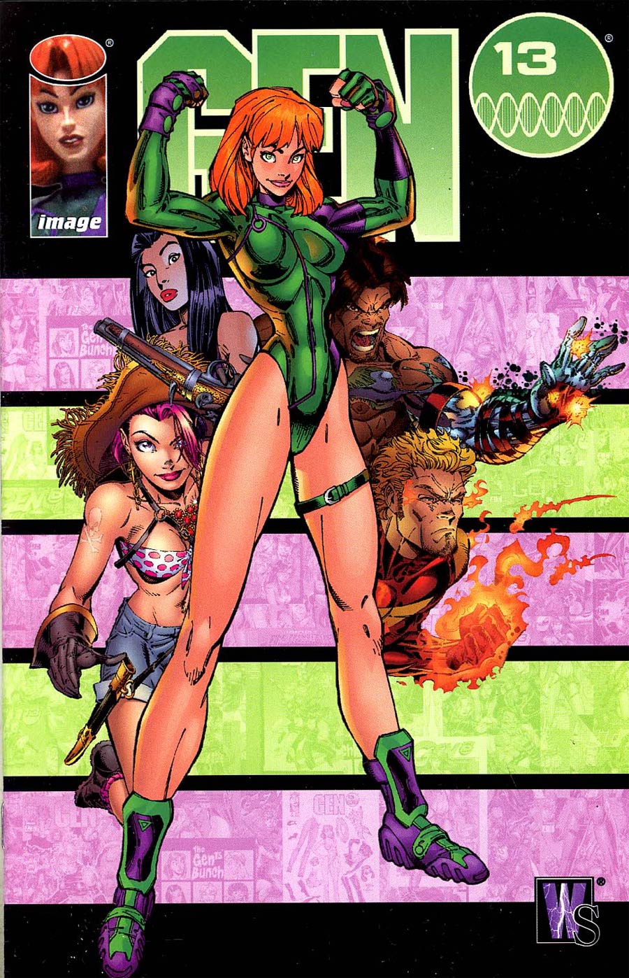 Gen 13 #1 Cover N Toyfare Variant Edition