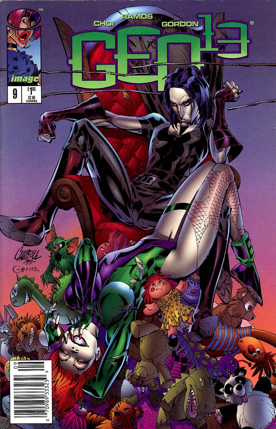 Gen 13 Vol 2 #9 Cover B Newsstand Edition