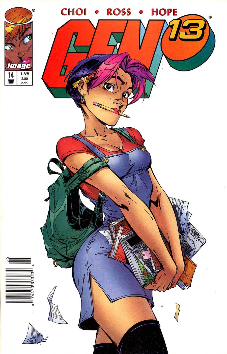 Gen 13 Vol 2 #14 Cover B Newsstand Edition