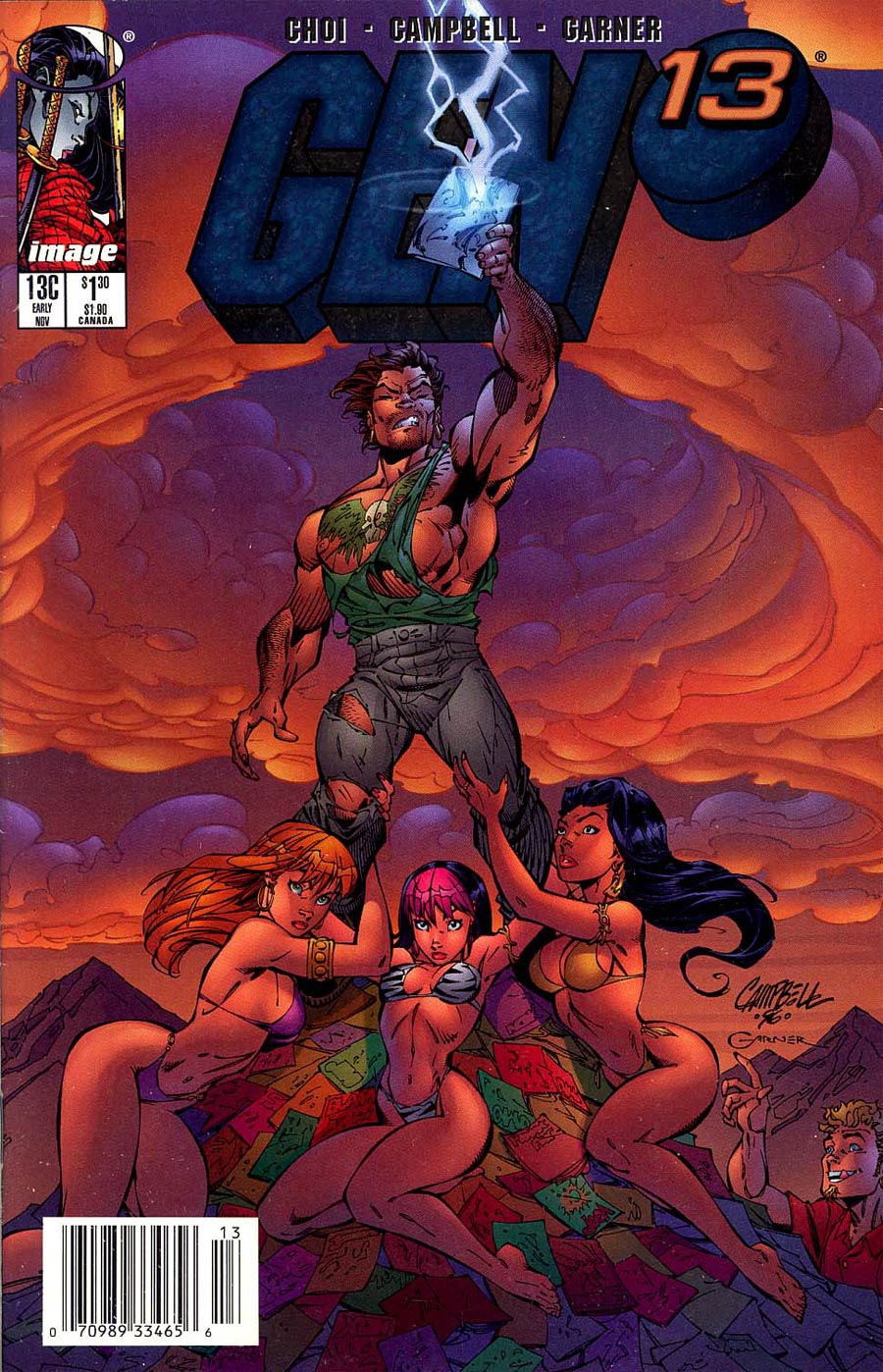 Gen 13 Vol 2 #13 C Cover C Newsstand Edition