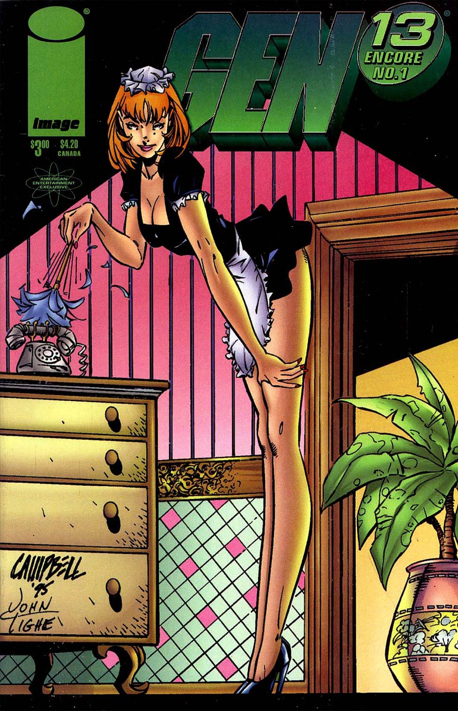 Gen 13 #1 Cover O American Entertainment Exclusive (2nd Ptg)