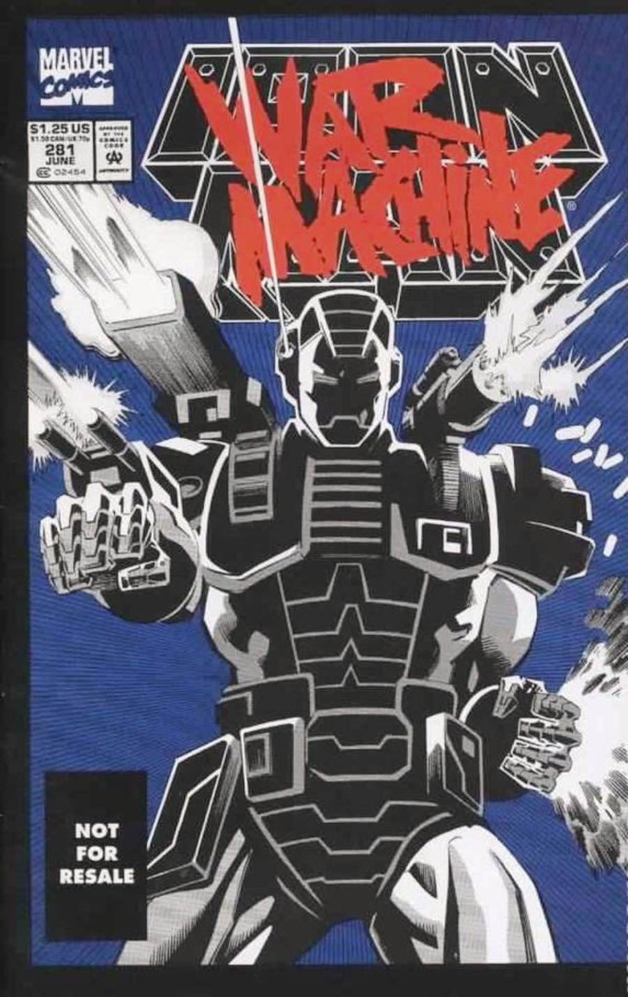 Iron Man #281 Cover B Toy Reprint